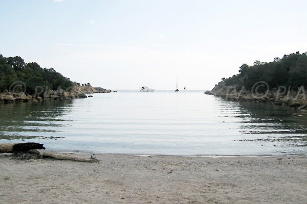 Photo de la plage de Cala Longa à Sartène
