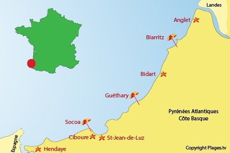 la côte basque