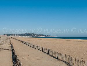 Est Beach in Carnon - Hérault - France - Plages.tv